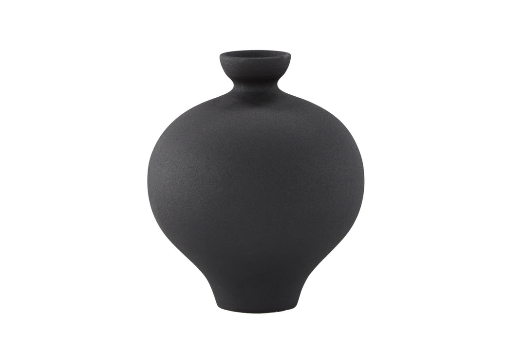 Venture Home Rellis Vase - Black - D6*H24*B20cm