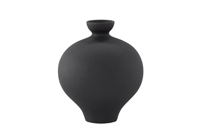 Venture Home Rellis Vase - Black - D6*H24*B20cm