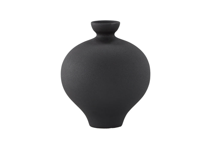 Venture Home Rellis Vase - Black - D6*H24*B20cm