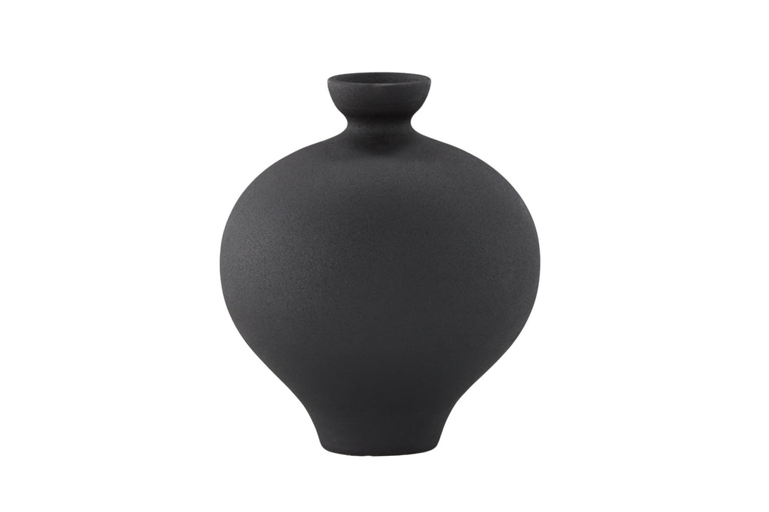 Venture Home Rellis Vase - Black - D6*H24*B20cm