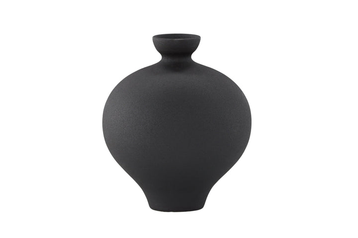 Venture Home Rellis Vase - Black - D6*H24*B20cm