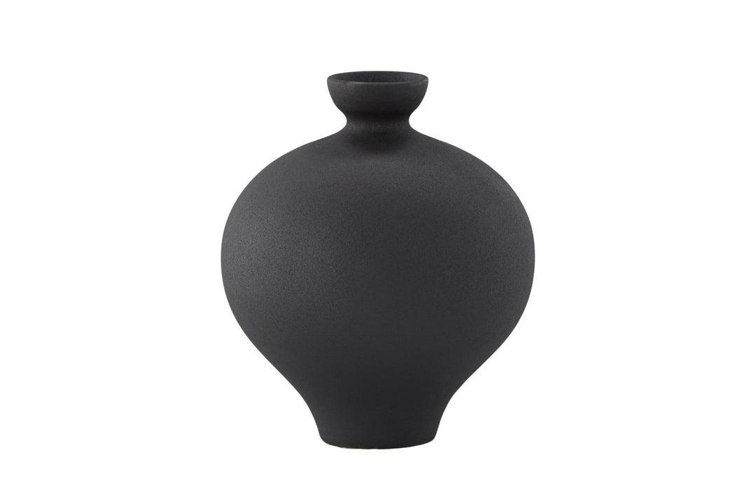 Venture Home Rellis Vase - Black - D6*H24*B20cm