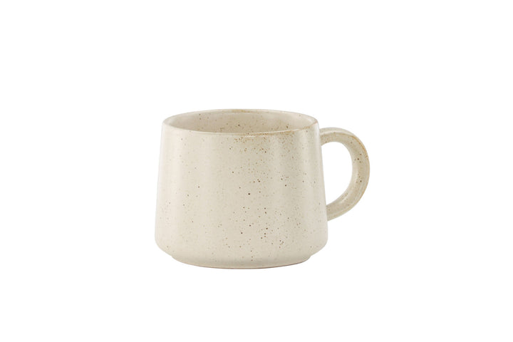 Venture Home Active Cup 2-pack - Beige/Black Dots - 9*8Hcm