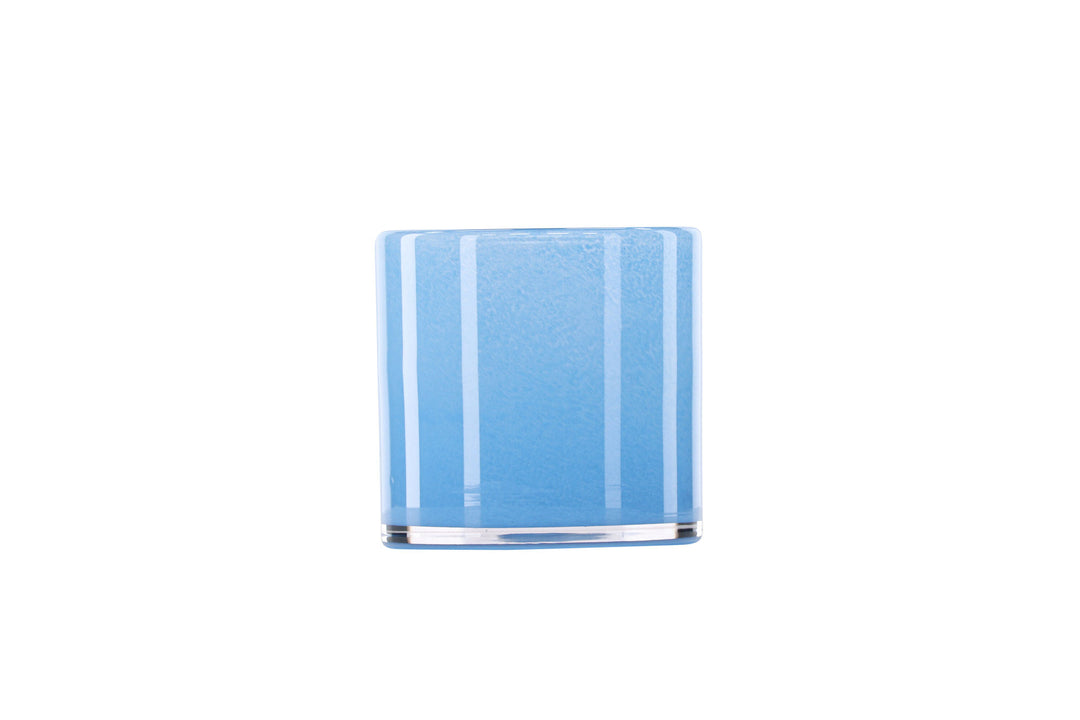 Venture Home Glora Lantern  - Baby Blue - 12*12Hcm