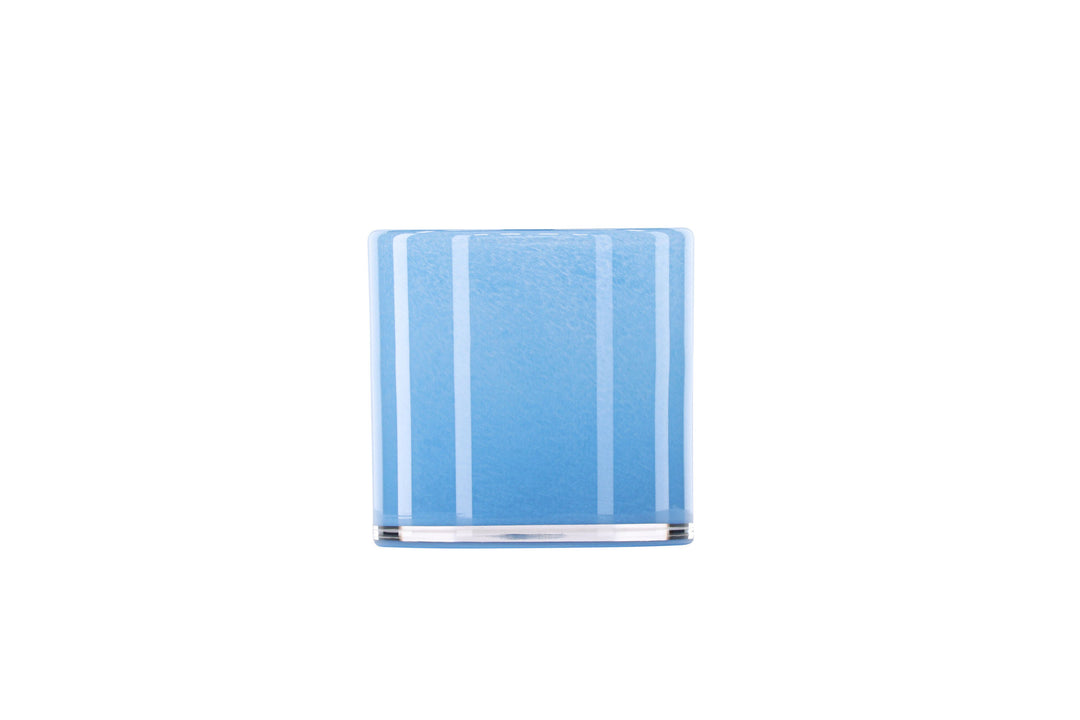 Venture Home Glora Lantern  - Baby Blue - 12*12Hcm