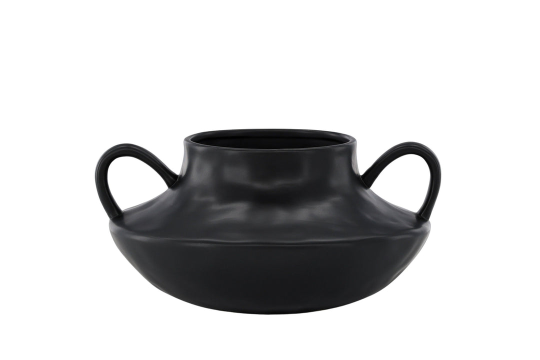 Venture Home Holda Pot -  Matte black -  31*29*15Hcm