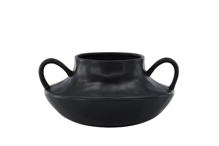 Venture Home Holda Pot -  Matte black -  31*29*15Hcm