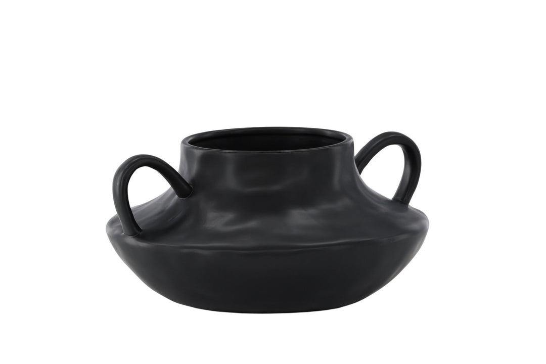 Venture Home Holda Pot -  Matte black -  31*29*15Hcm