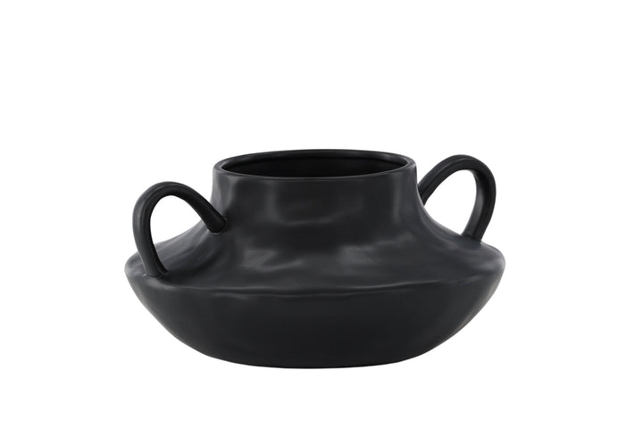 Venture Home Holda Pot -  Matte black -  31*29*15Hcm