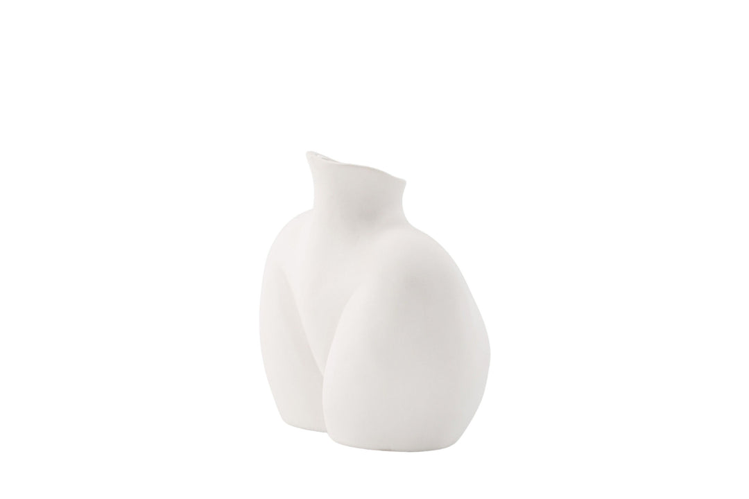 Venture Home Harvey Vase - Offwhite - 17*10*15Hcm