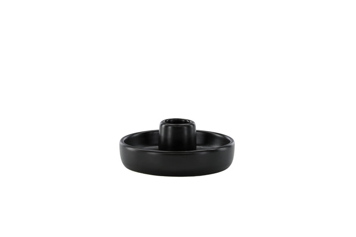 Venture Home Otis Candlestick - Black - W11*H5cm