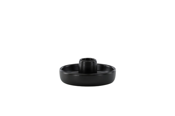 Venture Home Otis Candlestick - Black - W11*H5cm