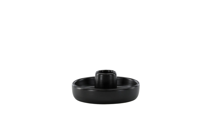 Venture Home Otis Candlestick - Black - W11*H5cm