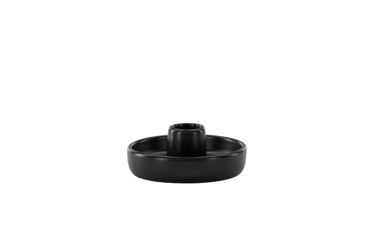 Venture Home Otis Candlestick - Black - W11*H5cm