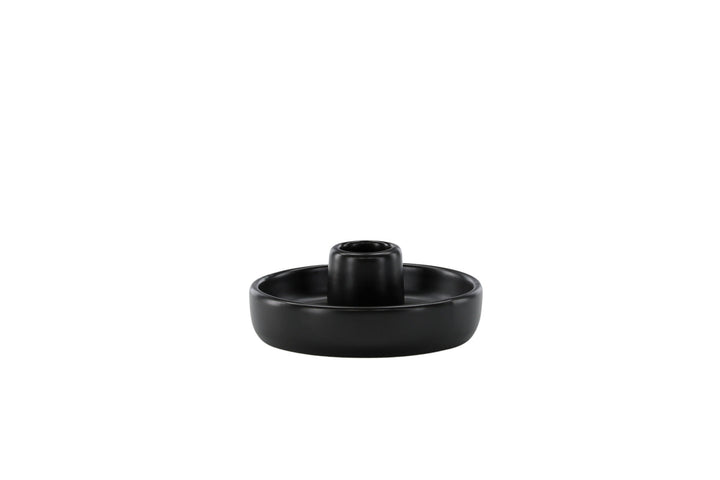 Venture Home Otis Candlestick - Black - W11*H5cm
