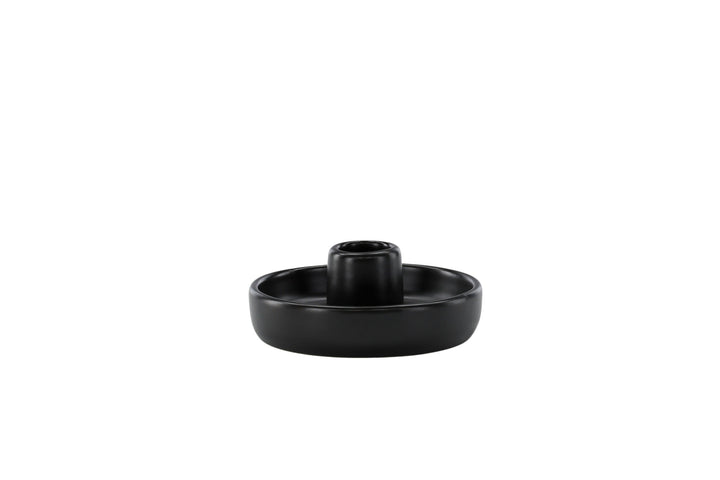 Venture Home Otis Candlestick - Black - W11*H5cm