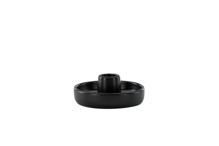 Venture Home Otis Candlestick - Black - W11*H5cm