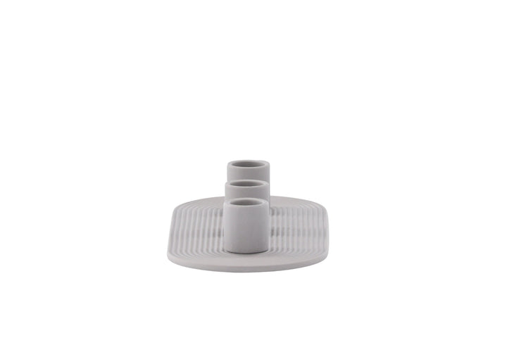 Venture Home Dian Candlestick - Grey - W24*H4cm