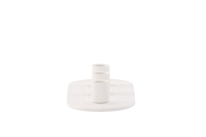 Venture Home Dian Candlestick - White - W24*H4cm
