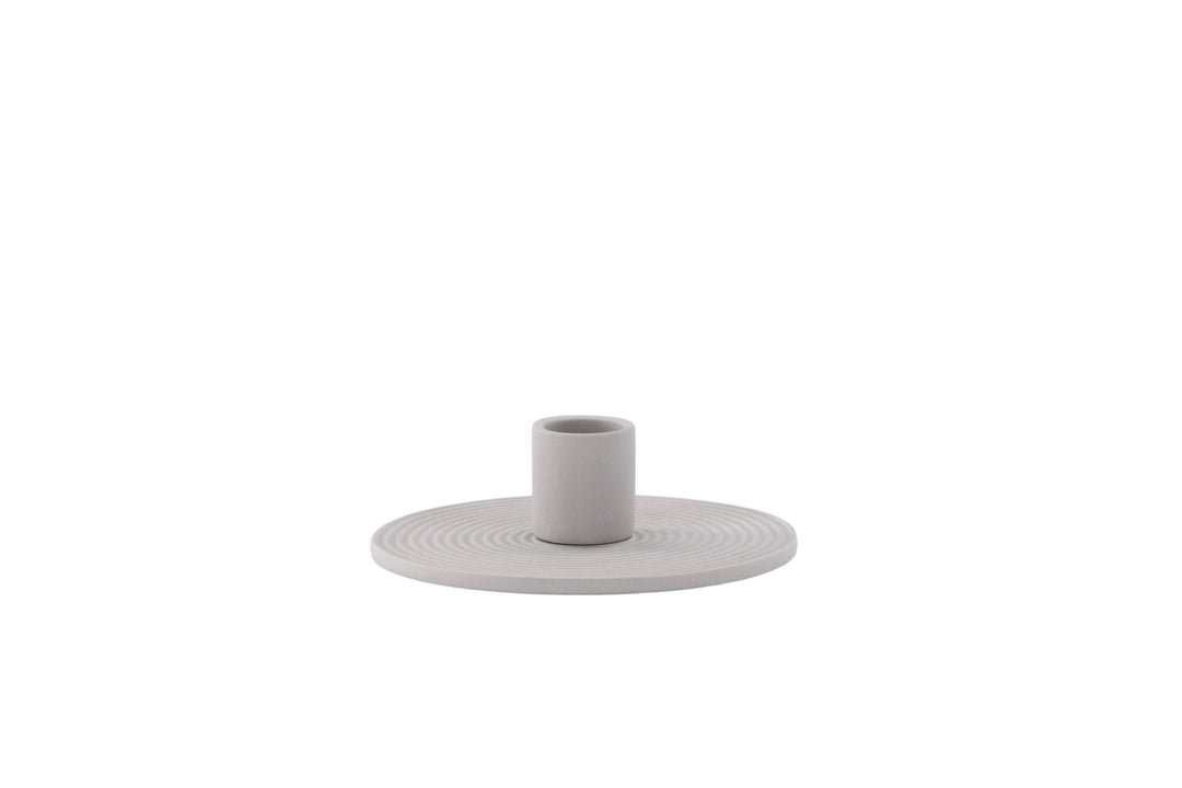 Venture Home Dian Candlestick - Grey - W12*H4cm