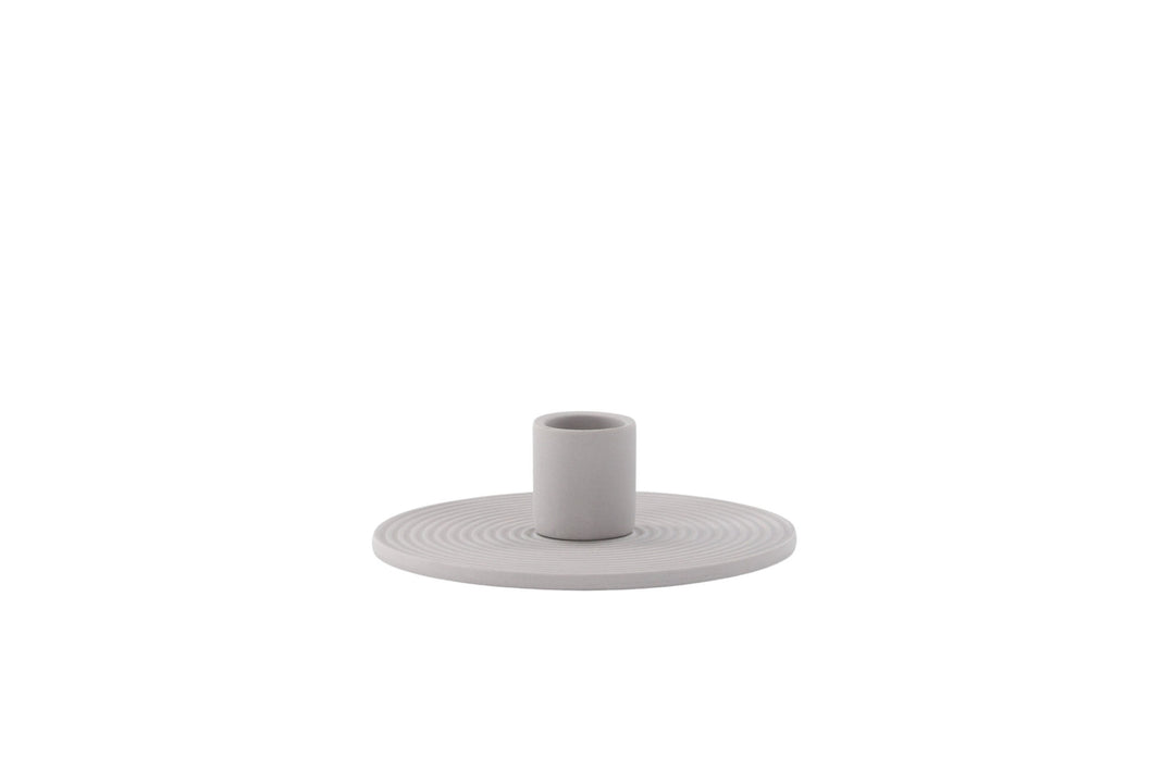 Venture Home Dian Candlestick - Grey - W12*H4cm