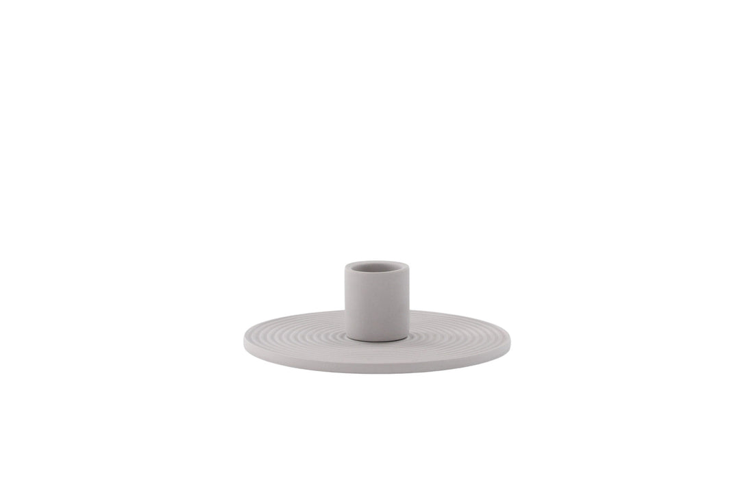 Venture Home Dian Candlestick - Grey - W12*H4cm