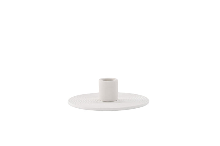 Venture Home Dian Candlestick - White - W12*H4cm