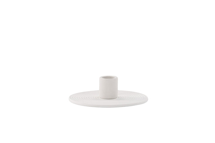 Venture Home Dian Candlestick - White - W12*H4cm