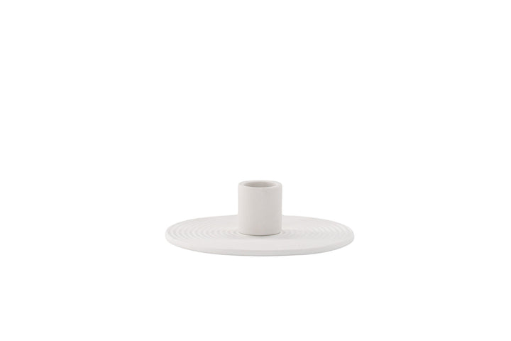 Venture Home Dian Candlestick - White - W12*H4cm