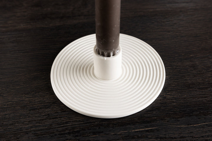 Venture Home Dian Candlestick - White - W12*H4cm