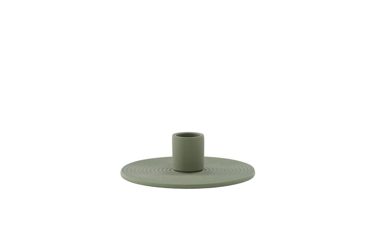 Venture Home Dian Candlestick - Olivegreen - W12*H4cm