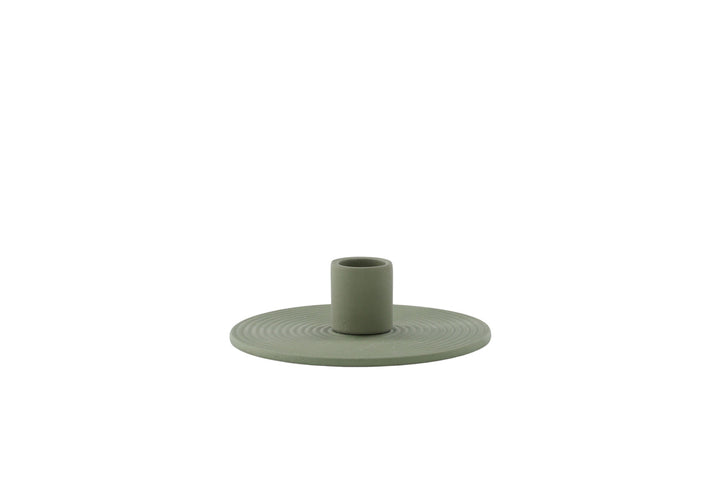 Venture Home Dian Candlestick - Olivegreen - W12*H4cm