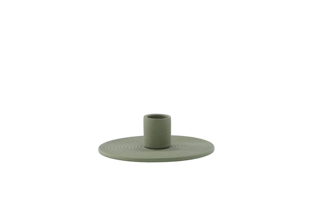 Venture Home Dian Candlestick - Olivegreen - W12*H4cm