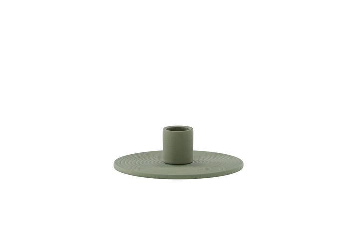 Venture Home Dian Candlestick - Olivegreen - W12*H4cm