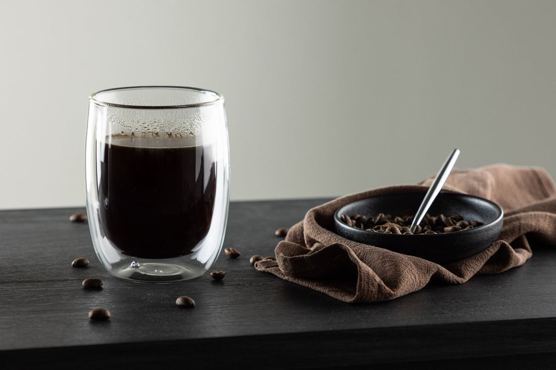 Venture Home Ria Coffecup 2-pack - Clear Glass - 7*10Hcm, 230ml