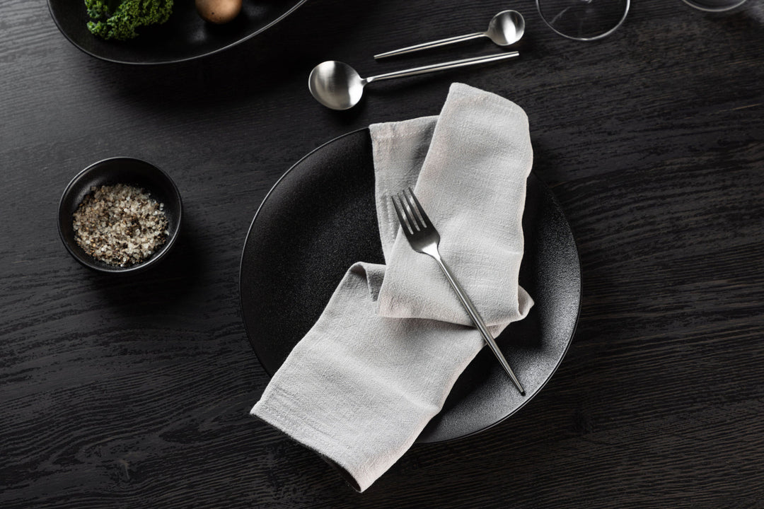 Venture Home Bloria Napkin 2-pack - Light Grey - 40*40cm