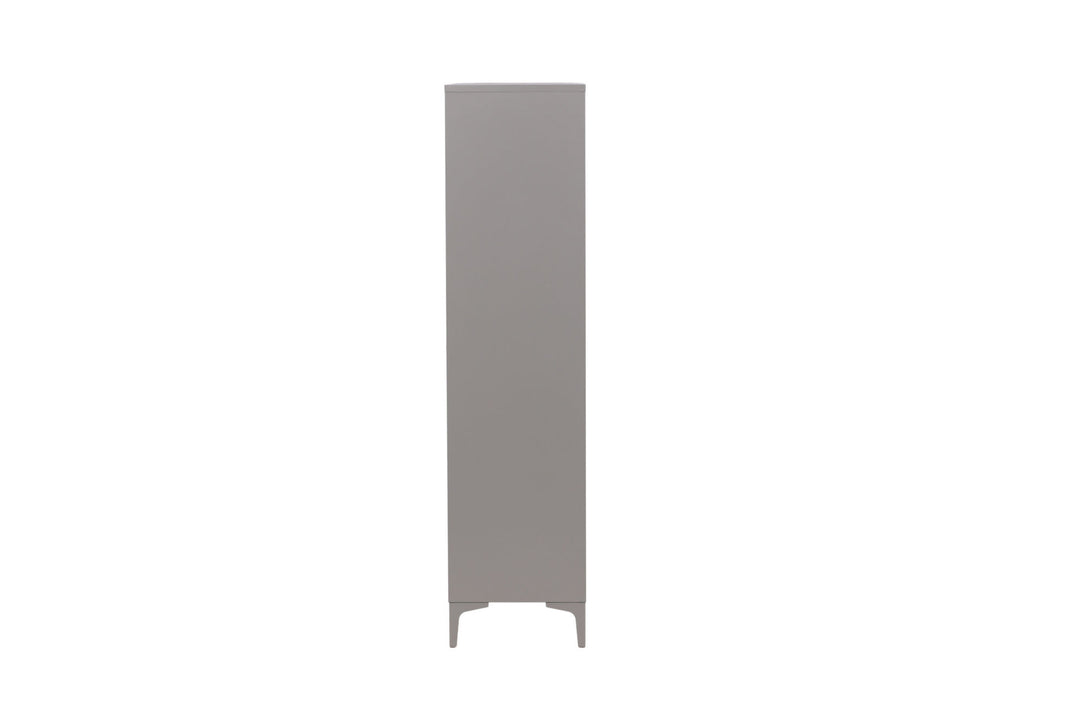 Venture Home Piring Wardrobe - Light Grey / Light Grey