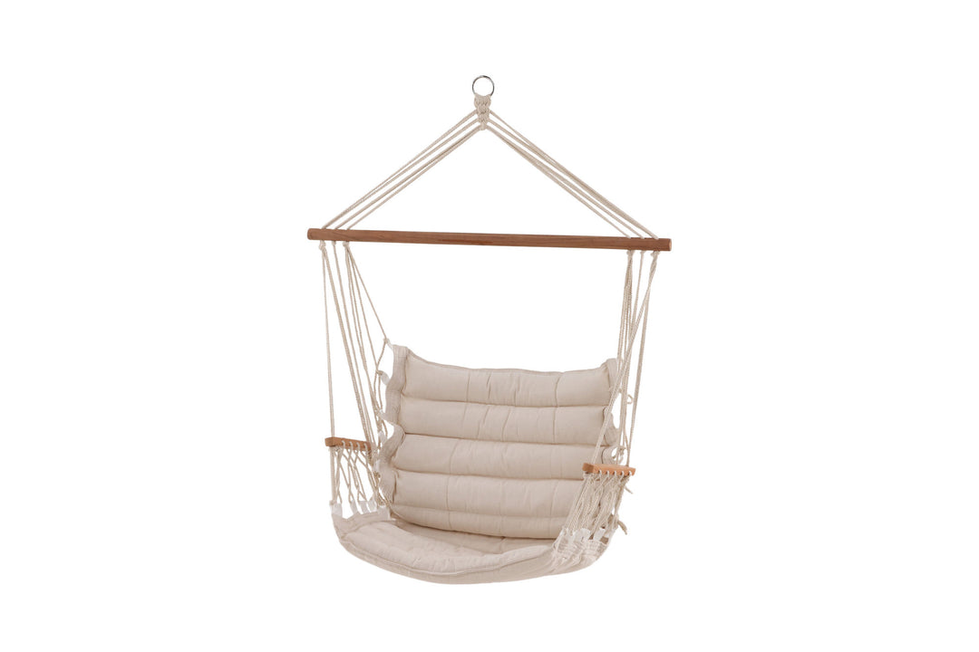 Venture Home Tapaz Swing Wood/Fabric - White /