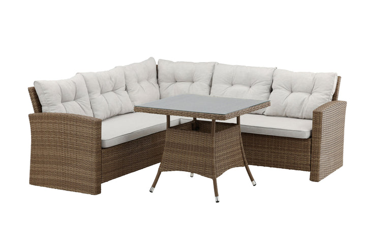 Venture Home Watford Corner sofa - Nature/Nature