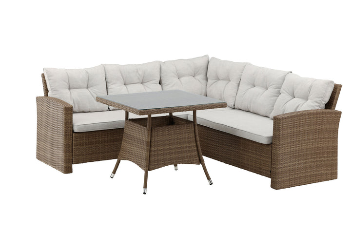 Venture Home Watford Corner sofa - Nature/Nature