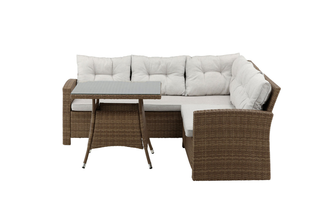 Venture Home Watford Corner sofa - Nature/Nature