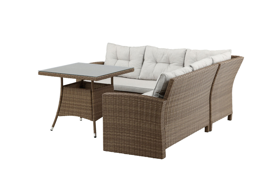 Venture Home Watford Corner sofa - Nature/Nature
