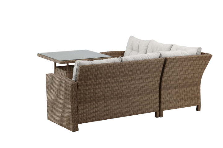 Venture Home Watford Corner sofa - Nature/Nature