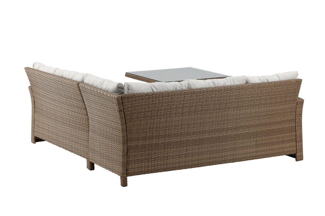 Venture Home Watford Corner sofa - Nature/Nature