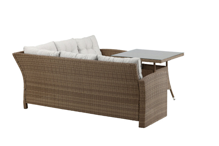 Venture Home Watford Corner sofa - Nature/Nature