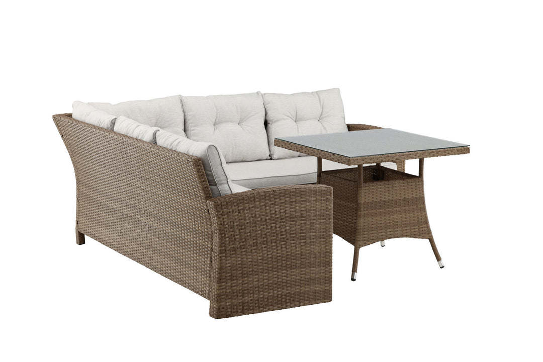 Venture Home Watford Corner sofa - Nature/Nature