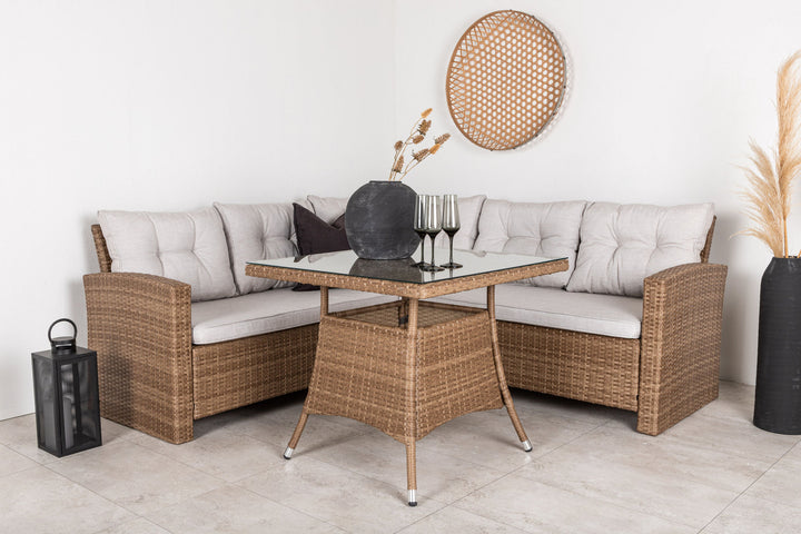 Venture Home Watford Corner sofa - Nature/Nature