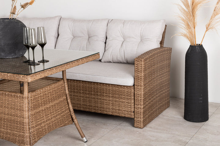 Venture Home Watford Corner sofa - Nature/Nature