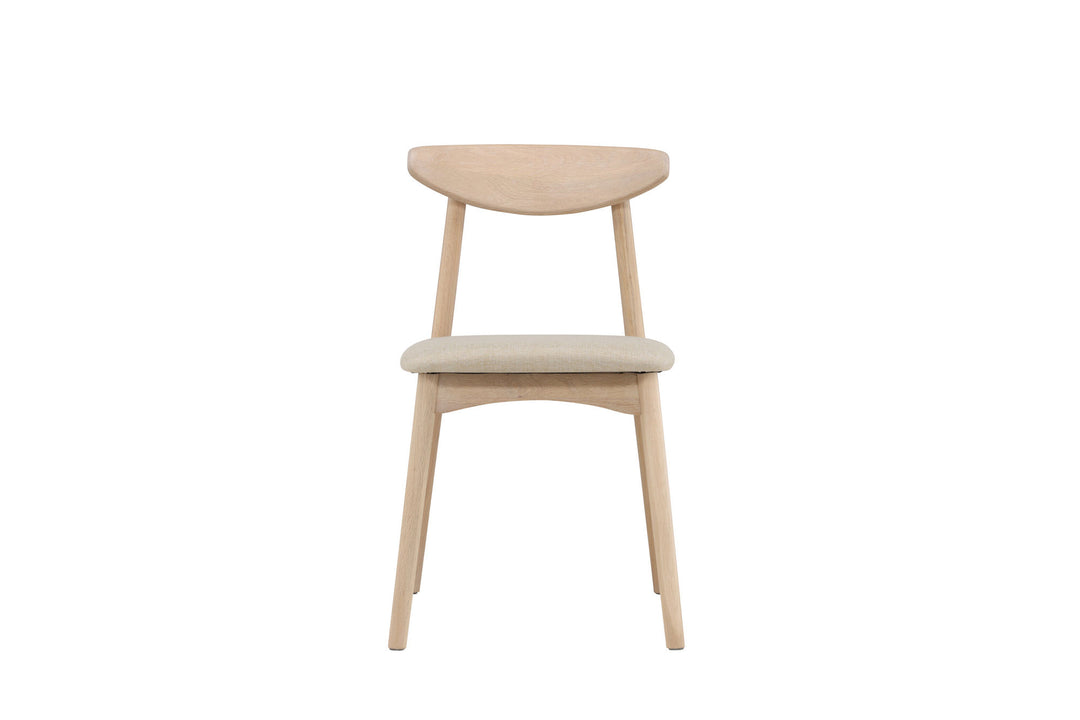 Vind Ven Dining Chair 2-pack - Whitewash /