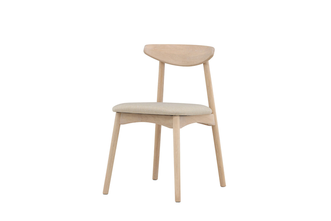 Vind Ven Dining Chair 2-pack - Whitewash /